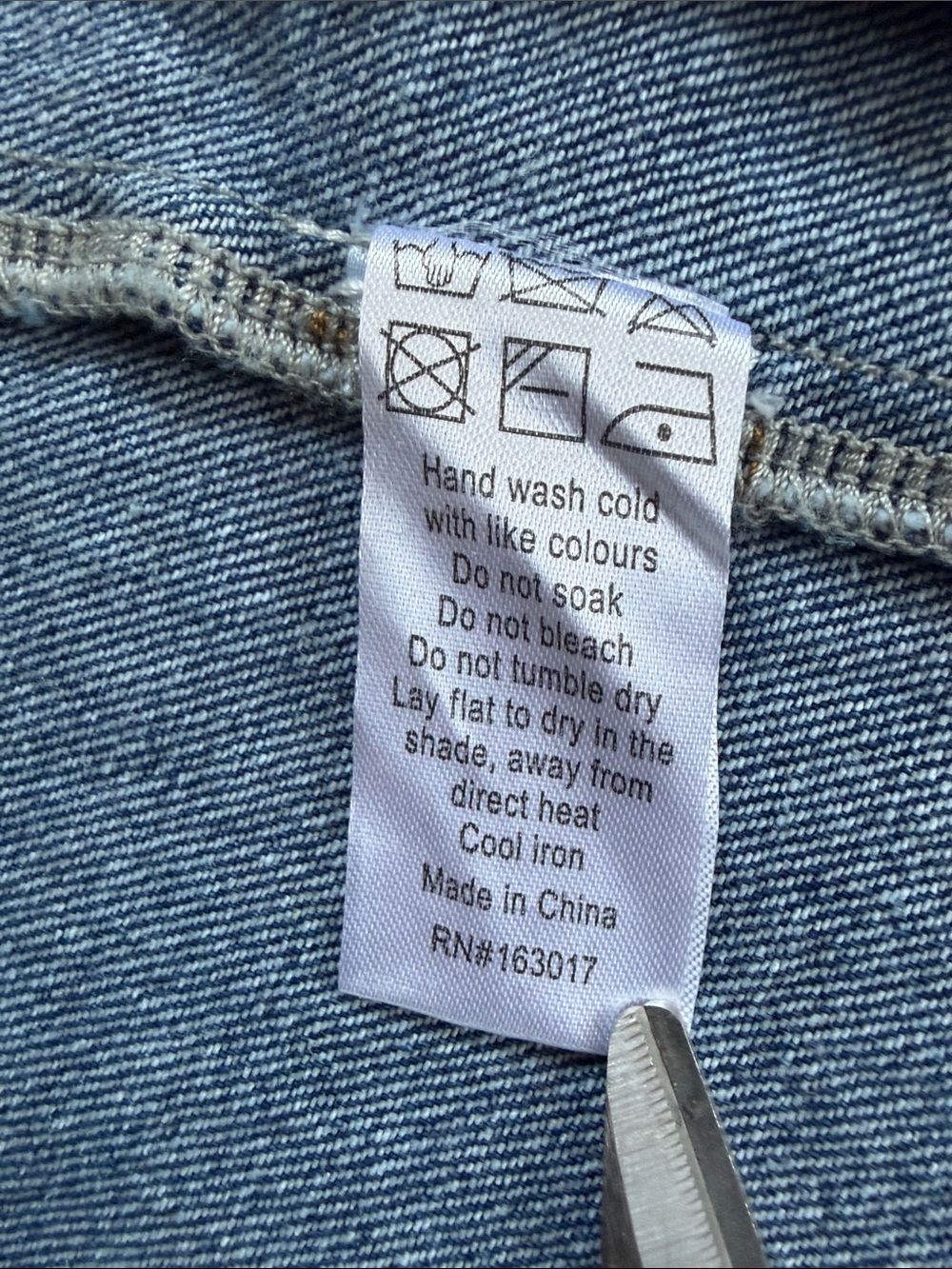 Lioness Denim Halter Open Back Tie Vest Top Size Small - Picture 6 of 10